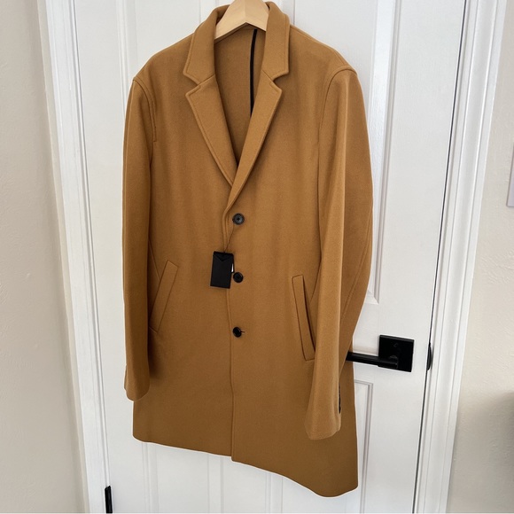 Club Monaco Men’s City Wool Coat - Picture 8 of 11